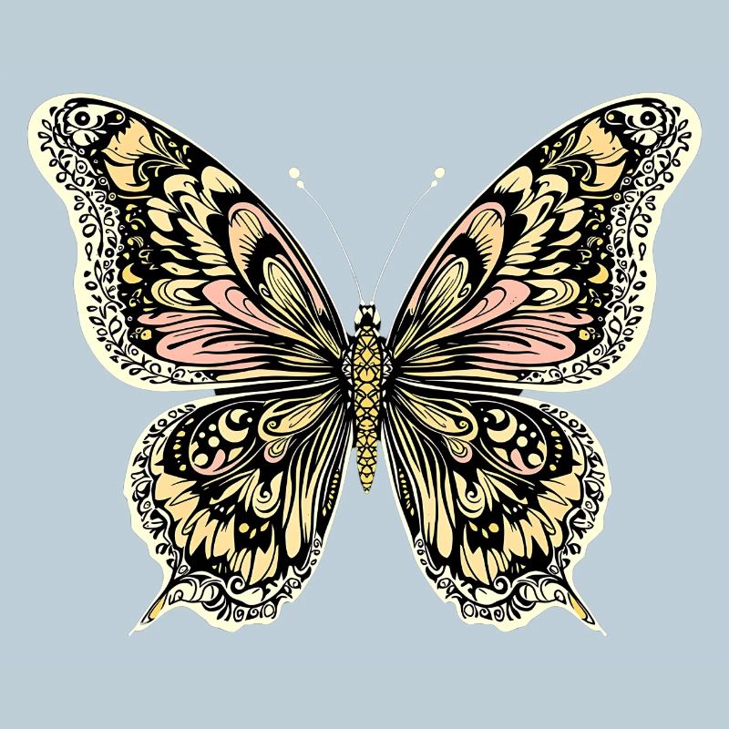 Boho Schmetterling