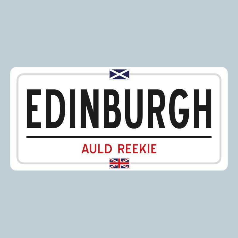 Edinburgh town sign