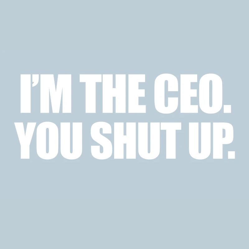 I´m the ceo