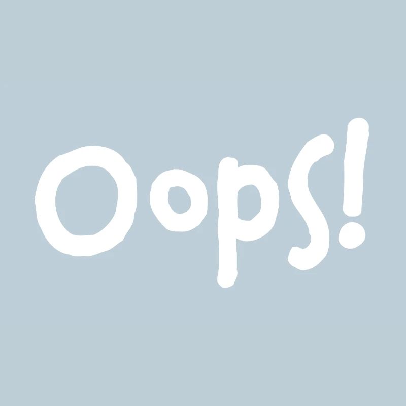 Oups ! – Je l’ai refait...