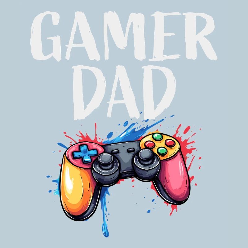 Gamer Papa Controller Splash