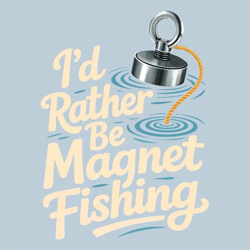 I'd rather magnet fish