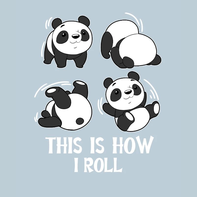Panda Roll Somersault Roller Gymnastics