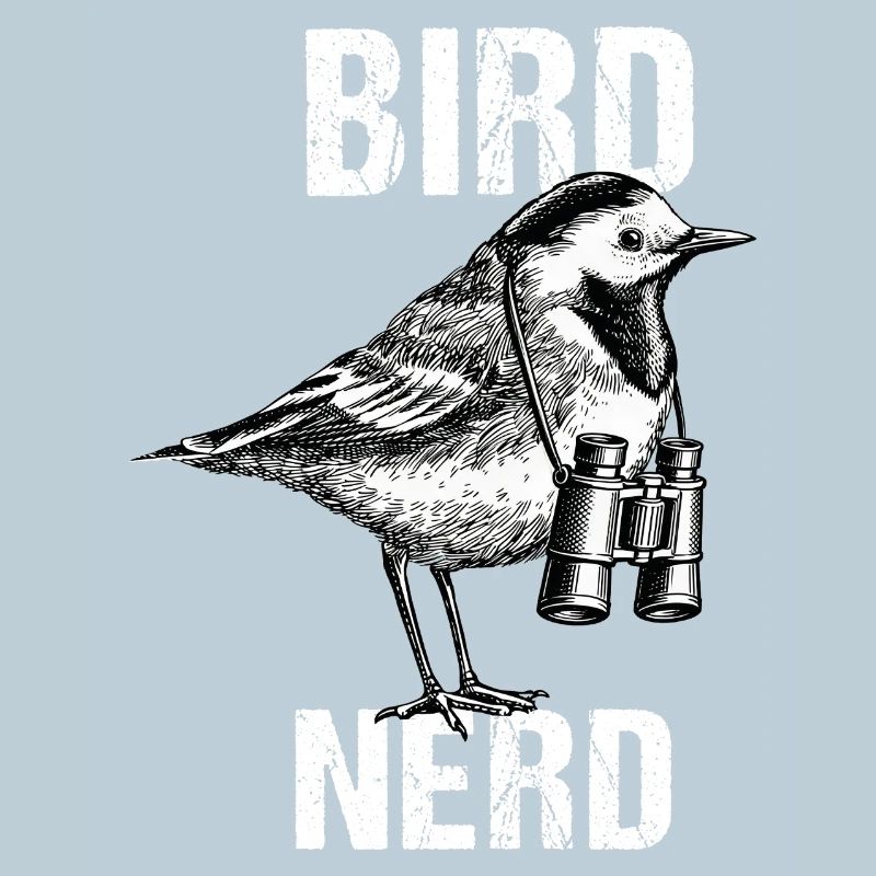 For Nerdy Bird Nerd Lover Birdwatchers