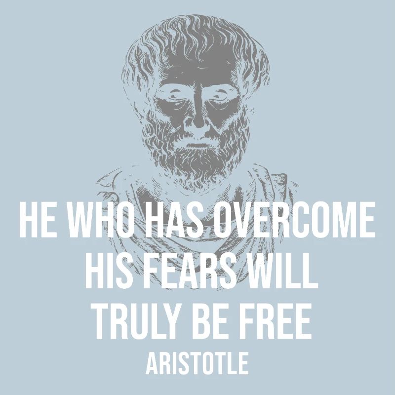 Citation d’Aristote sur la liberté intrépide