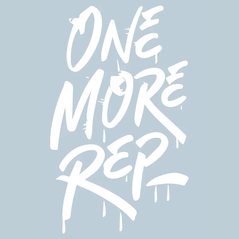 "One More Rep"-Geschenk, Motivation