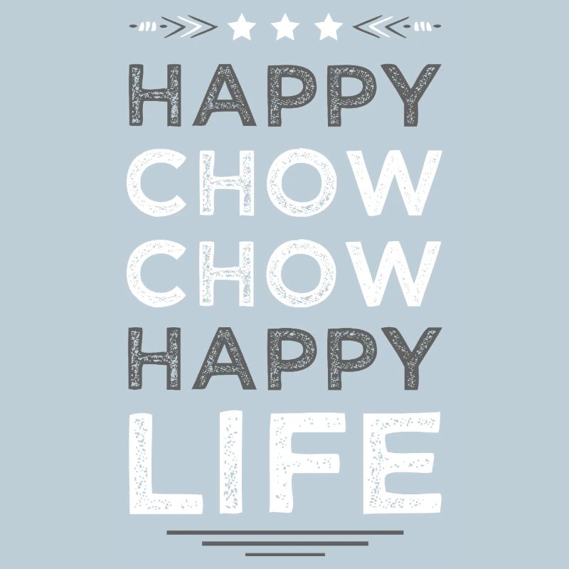 Vie heureuse de Chow Chow