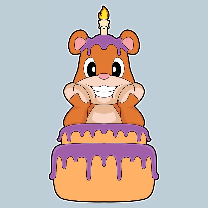 Bear Birthday Cake