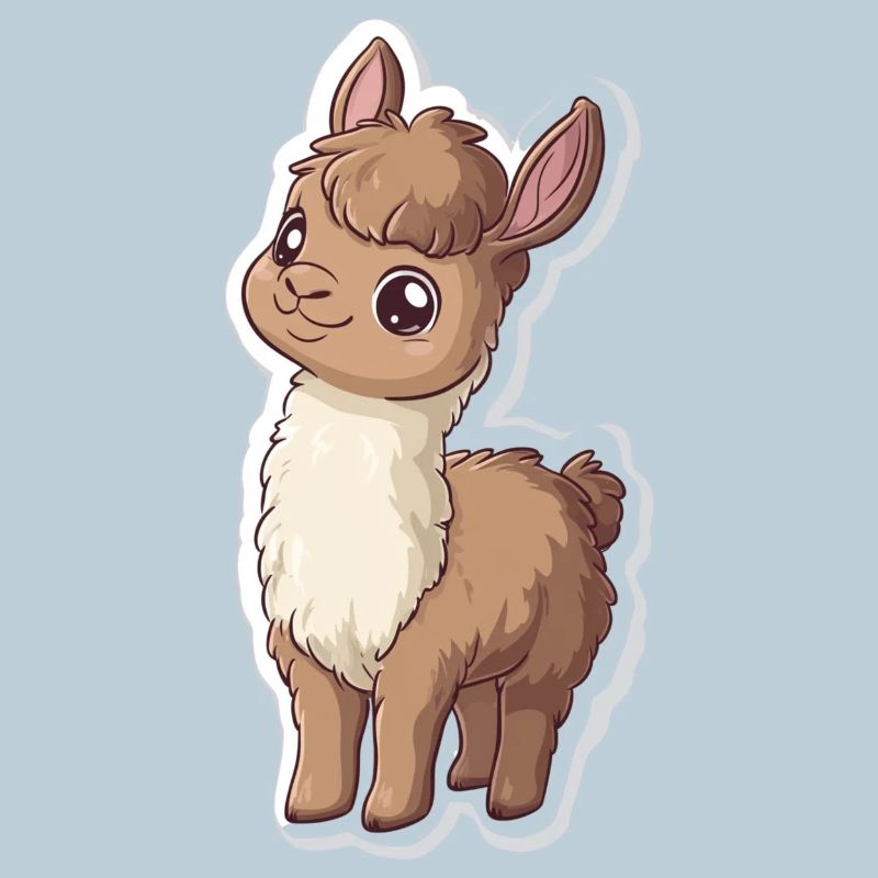 Lama Alpaka Llama Tier Geschenk