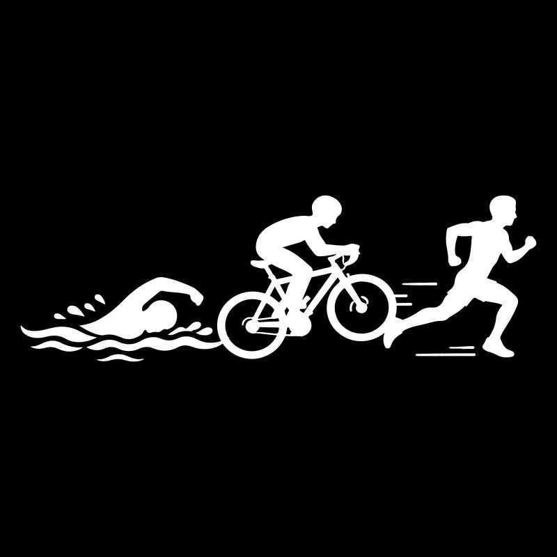 Triathlon Silhouette Sport
