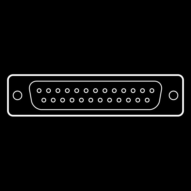 DB 25 Connector Parallel, Printer