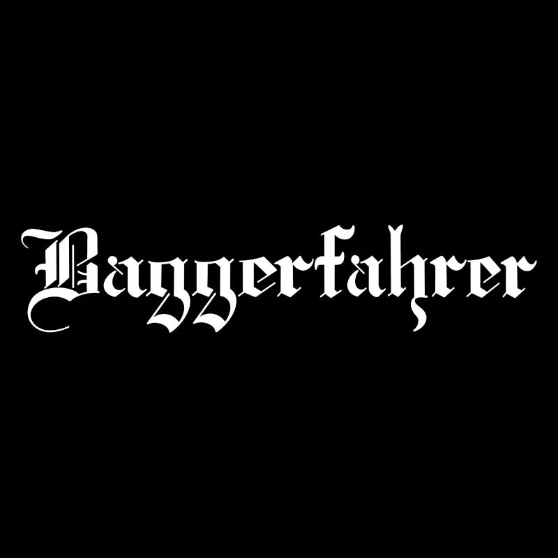 Der Baggerfahrer