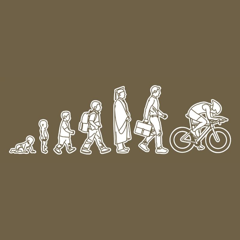 Evolution of a cyclist