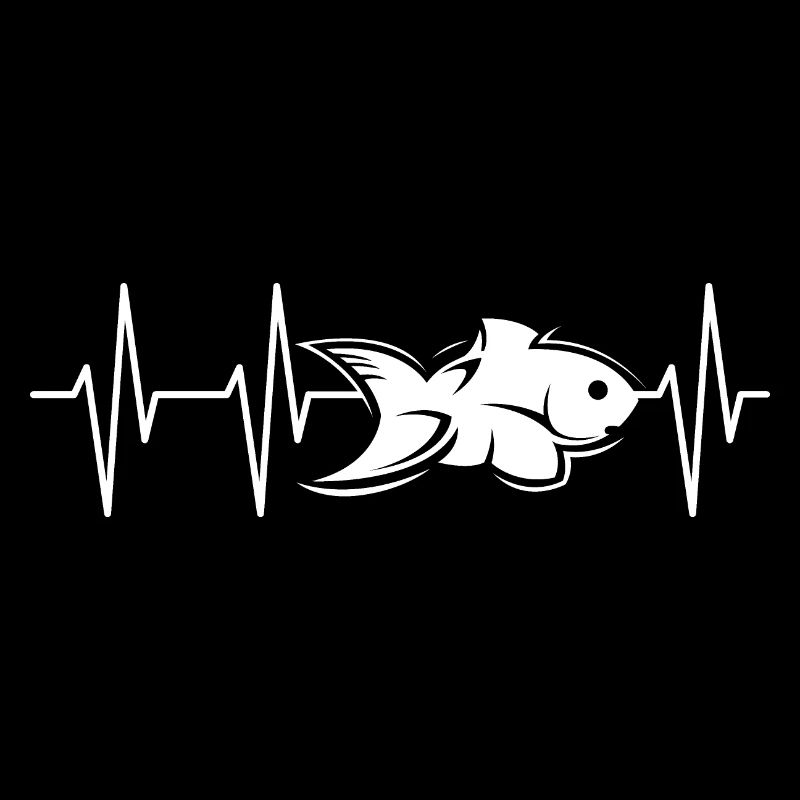pulse fish fish animals icon logo team