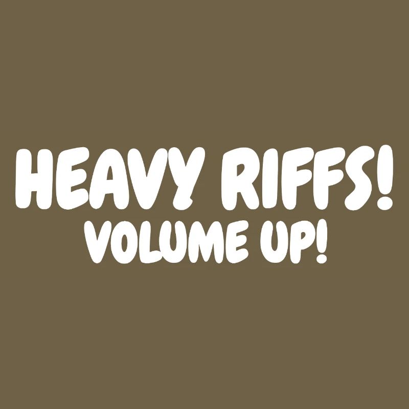 Riffs lourds Volume élevé