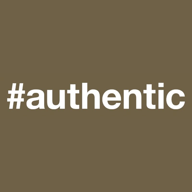 AUTHENTIC authentisch echt