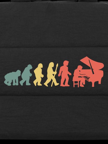 Klavierspieler Pianist Evolution