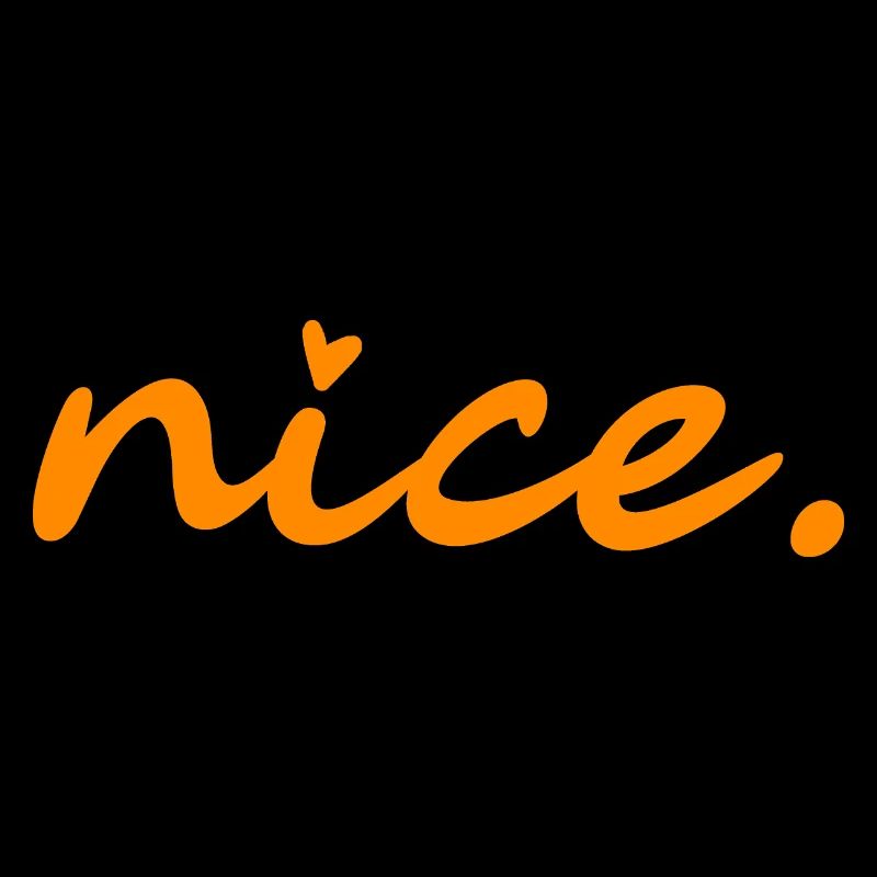 nice. (orange ohne Schatten)