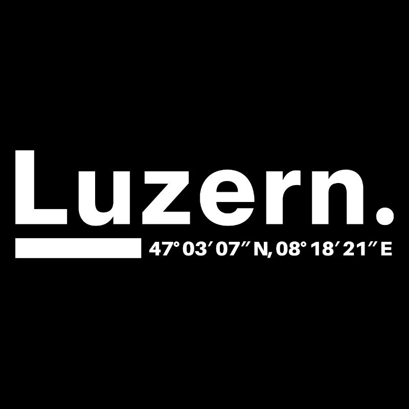 Coordonnées Lucerne Suisse Lucerne
