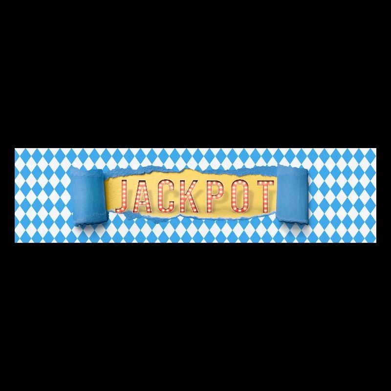 Jackpot Retro Banner Vintage Style