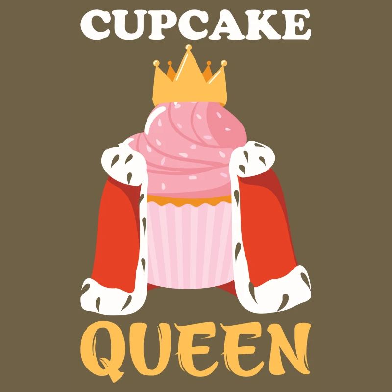 Cupcake Queen – Königin mit Krone Design