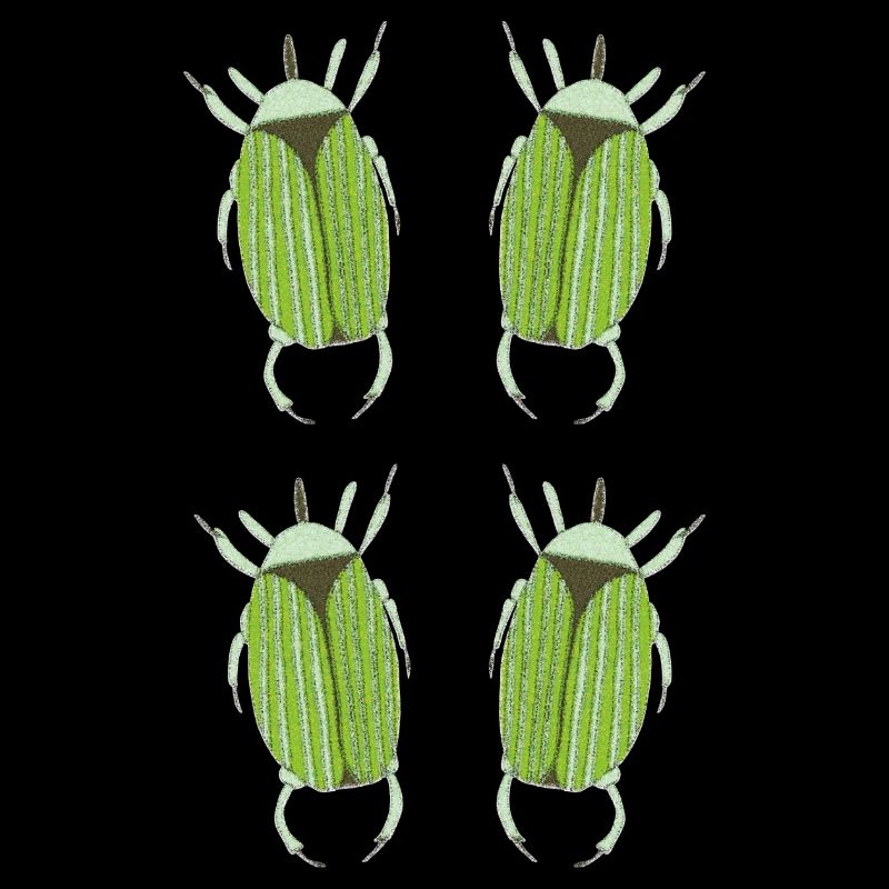 insecte vert