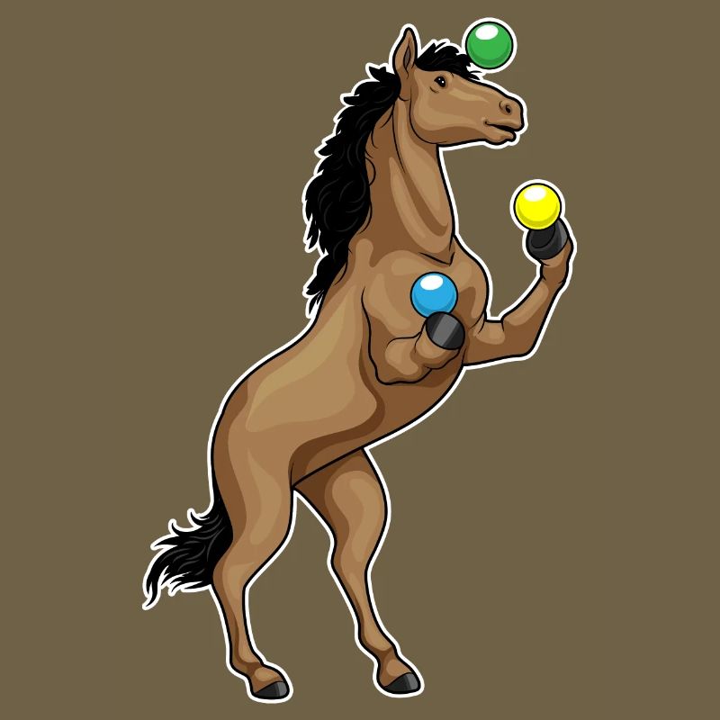 Jongleur de cheval