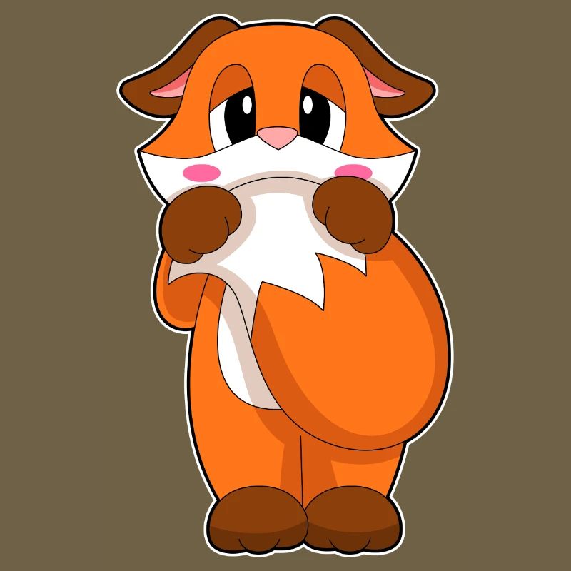 Renard timide