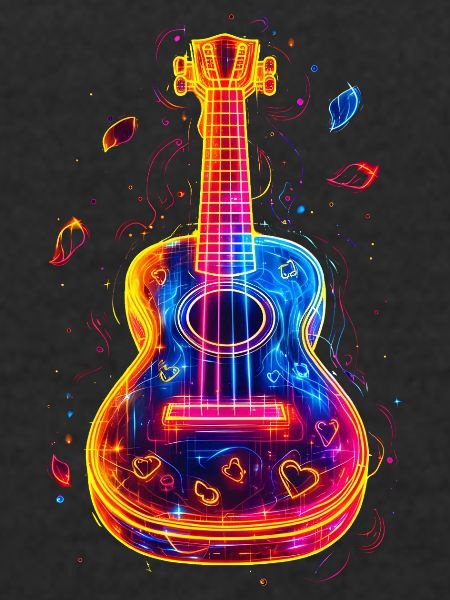 90er Jahre Ukulele