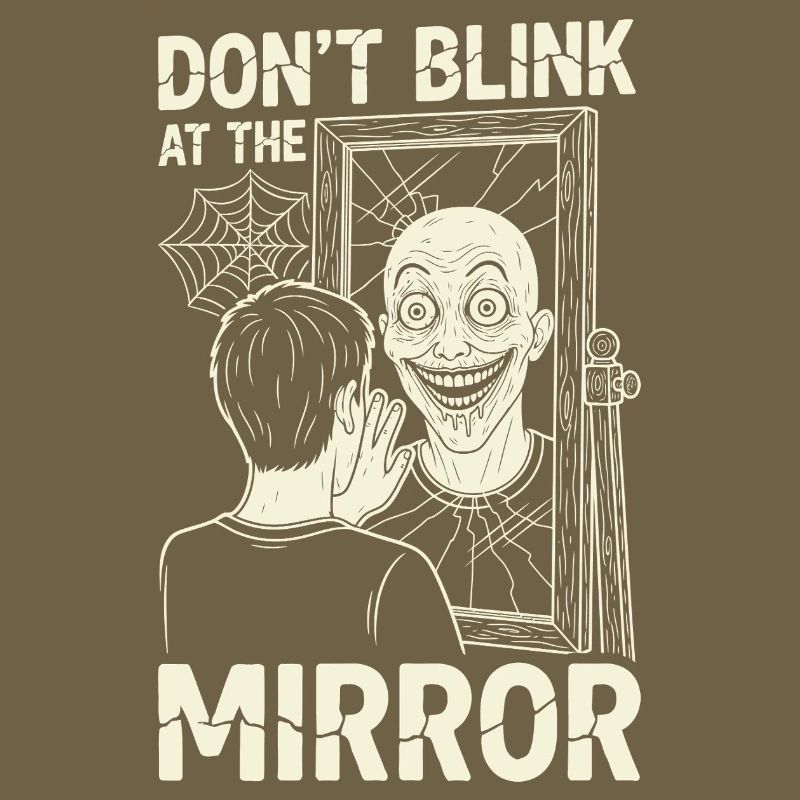Horror Motif Mirror Image