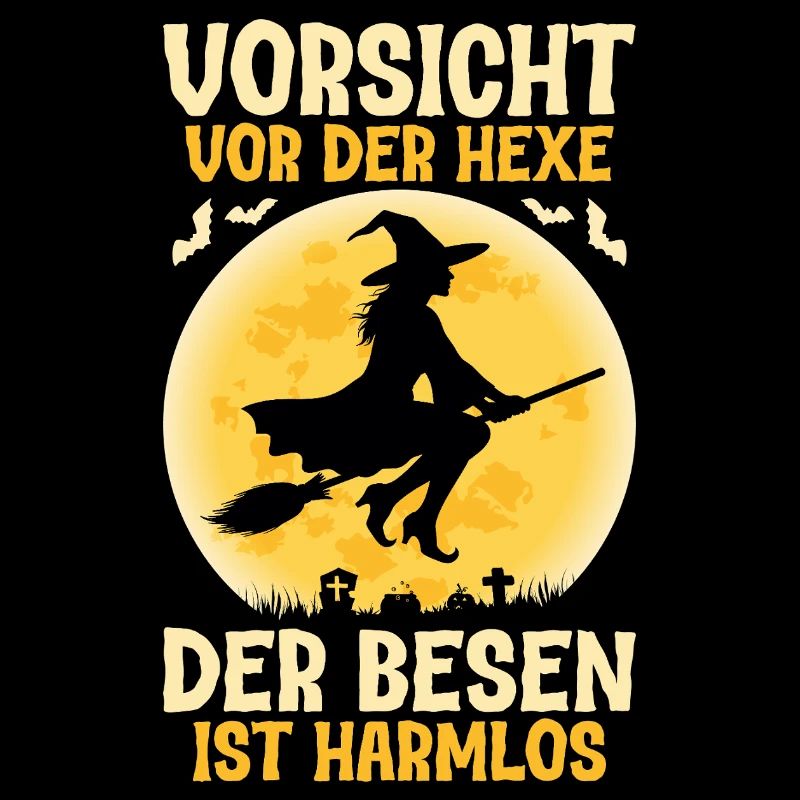 Vorsicht vor der Hexe Der Besen ist harmlos