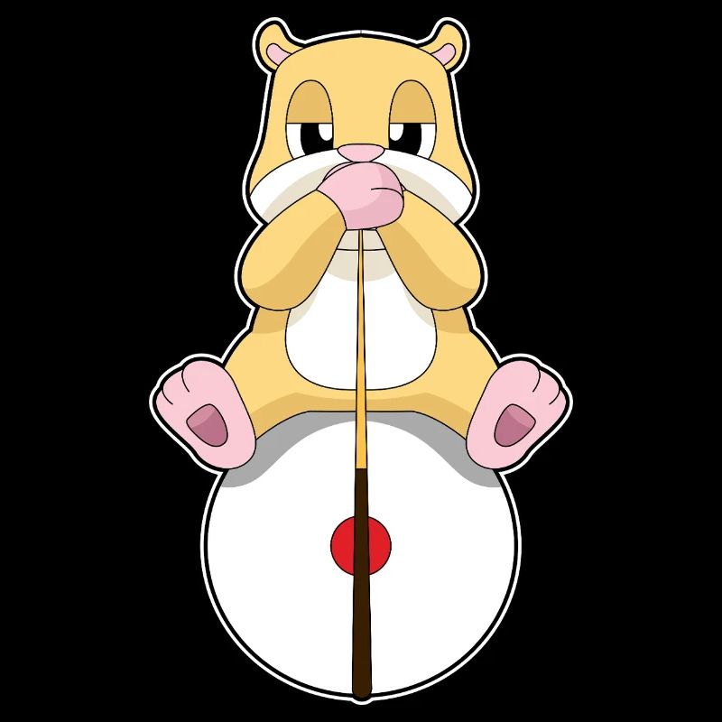 Hamster Billiard Queue Sport