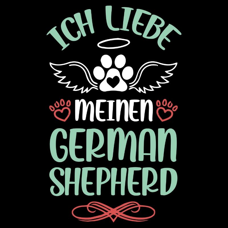Ich liebe meinen German Shepherd