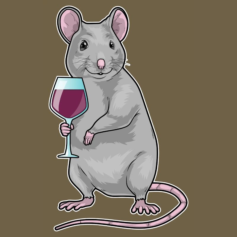 Mouse Red Wine