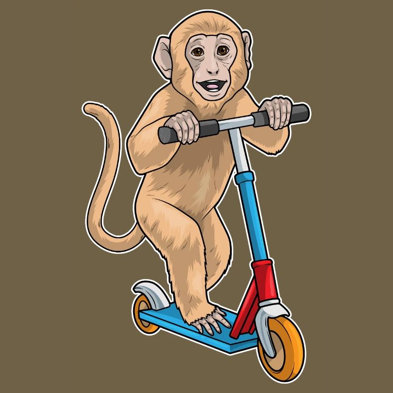 Monkey Kick Scooter