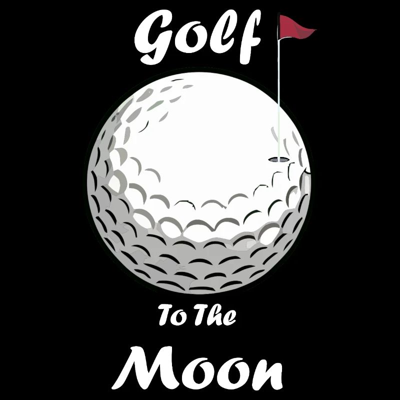 Du golf à la lune