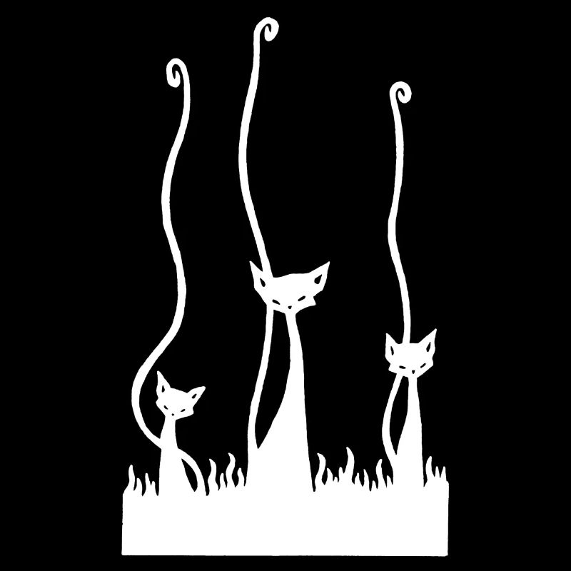 Les trois chats blancs