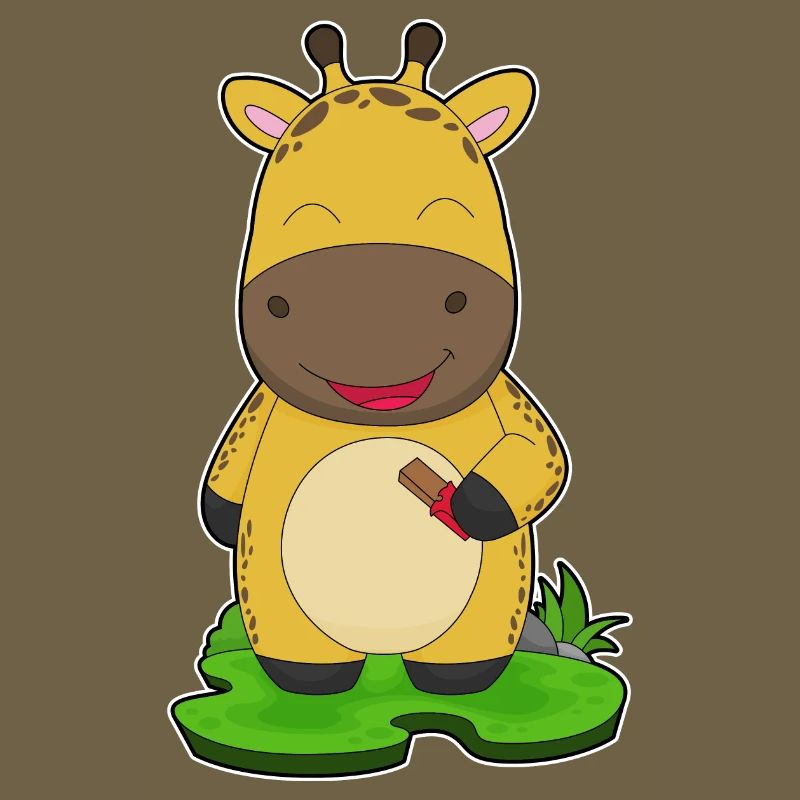 Barre de chocolat Girafe