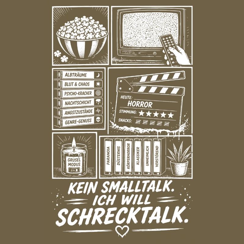 Schreektalk statt Smalltalk Horror Design