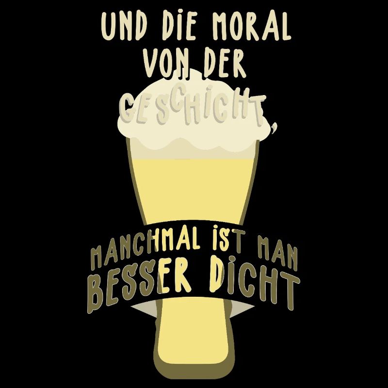 Bierliebhaber Bier Spruch Biertrinker Saufen