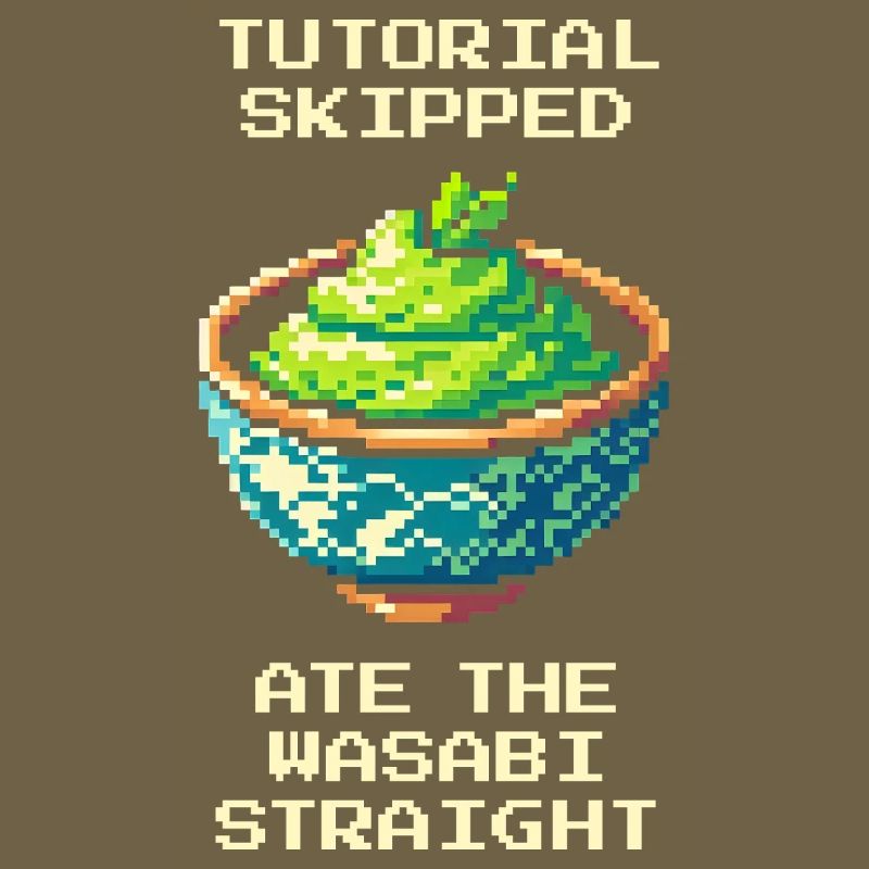 Tutorial skipped | Wasabi eaten pure