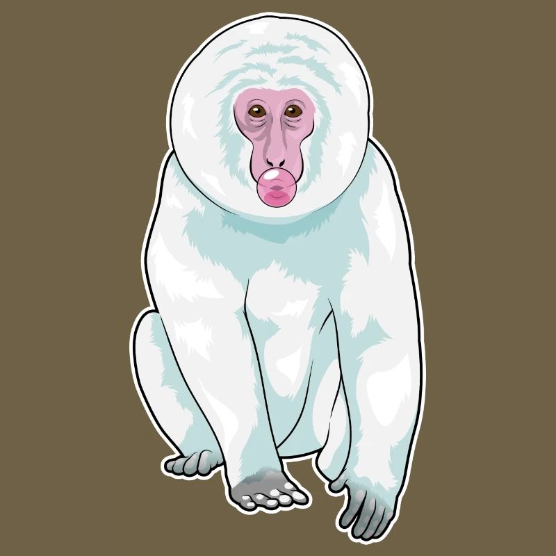 Monkey Chewing Gum