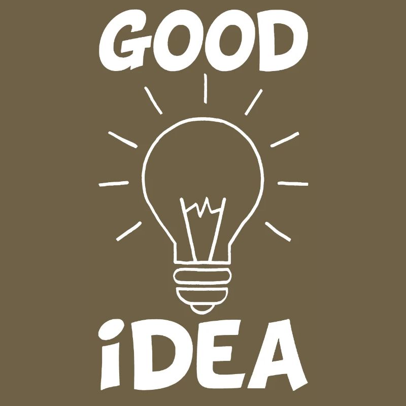 Die gute Idee (weiß)