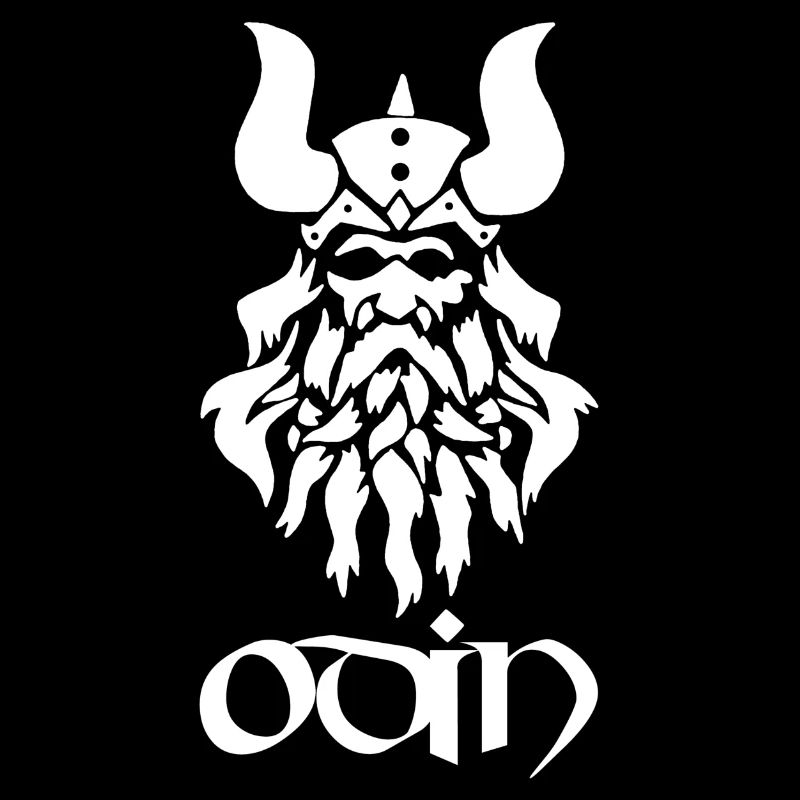 Dieu nordique Odin (blanc)