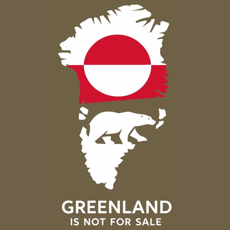 Grönland Polar Bär Flagge Arctic Nature Gift