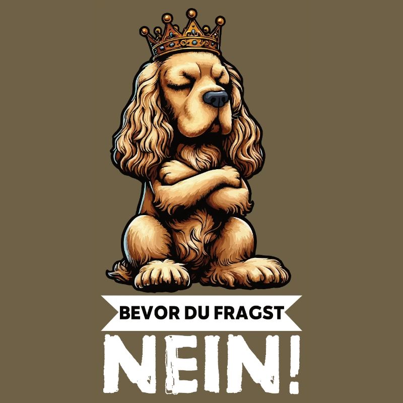 Bevor Du Fragst Cocker Spaniel Cockerhund 