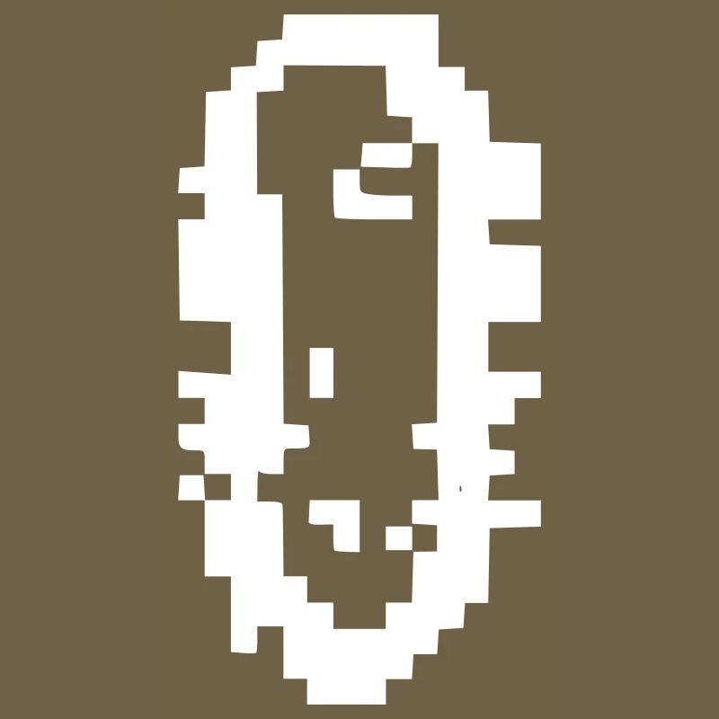 Germe de pixel art bactérien