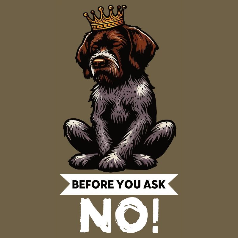 Before You Ask Deutsch Drahthaar Drahthaarhalter