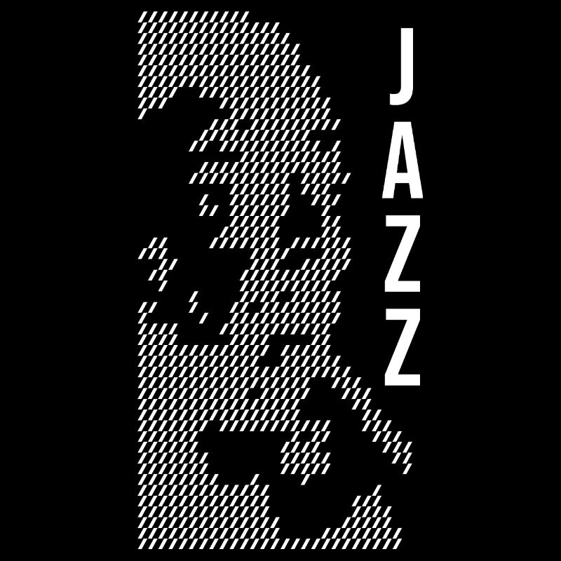 Jazz Halftone Portrait