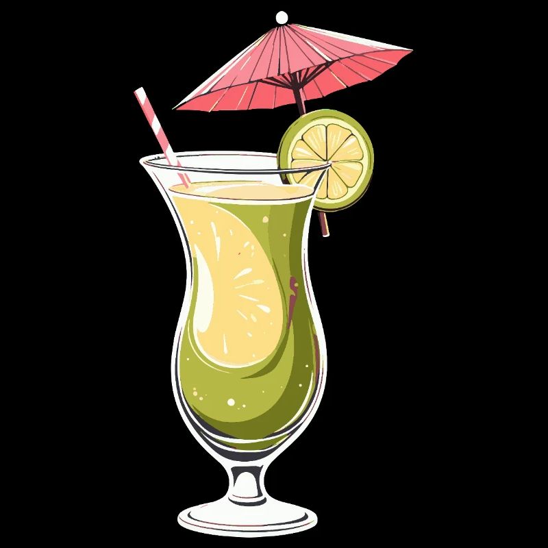 Cocktail tropical au citron vert